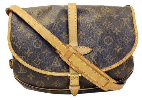 LOUIS VUITTON Monogram Canvas Saumur 30 Shoulder Bag