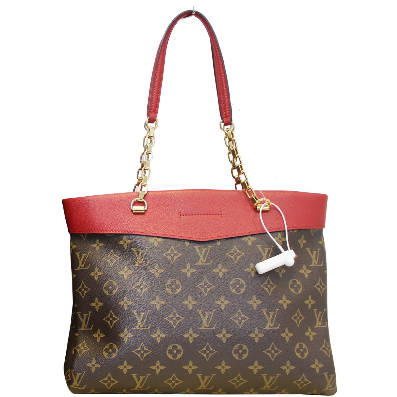 Louis Vuitton Monogram with Holes Tote Bag Ladies Tea Handbag Collabor
