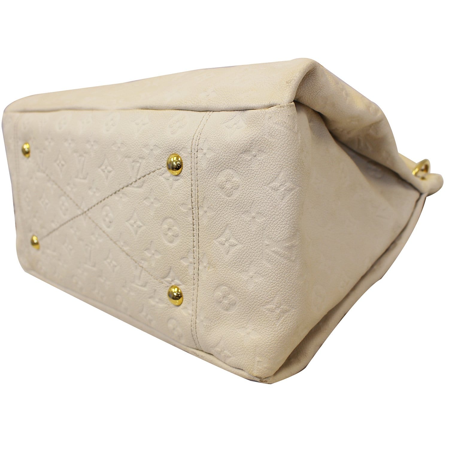 Louis Vuitton - Authenticated Artsy Handbag - Leather Beige Plain for Women, Very Good Condition