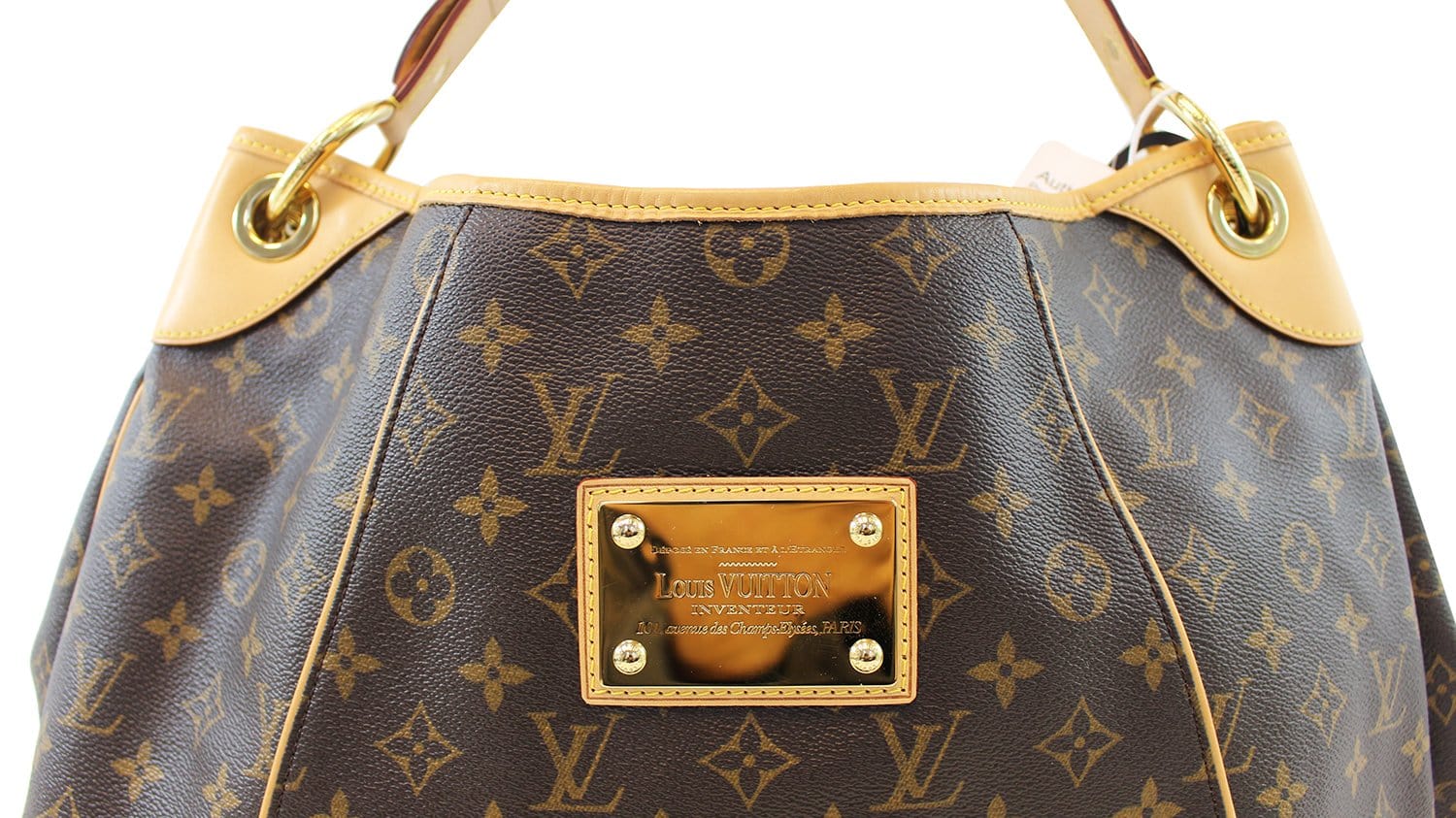 Auth Louis Vuitton Galliera GM Monogram Hobo Shoulder Handbag