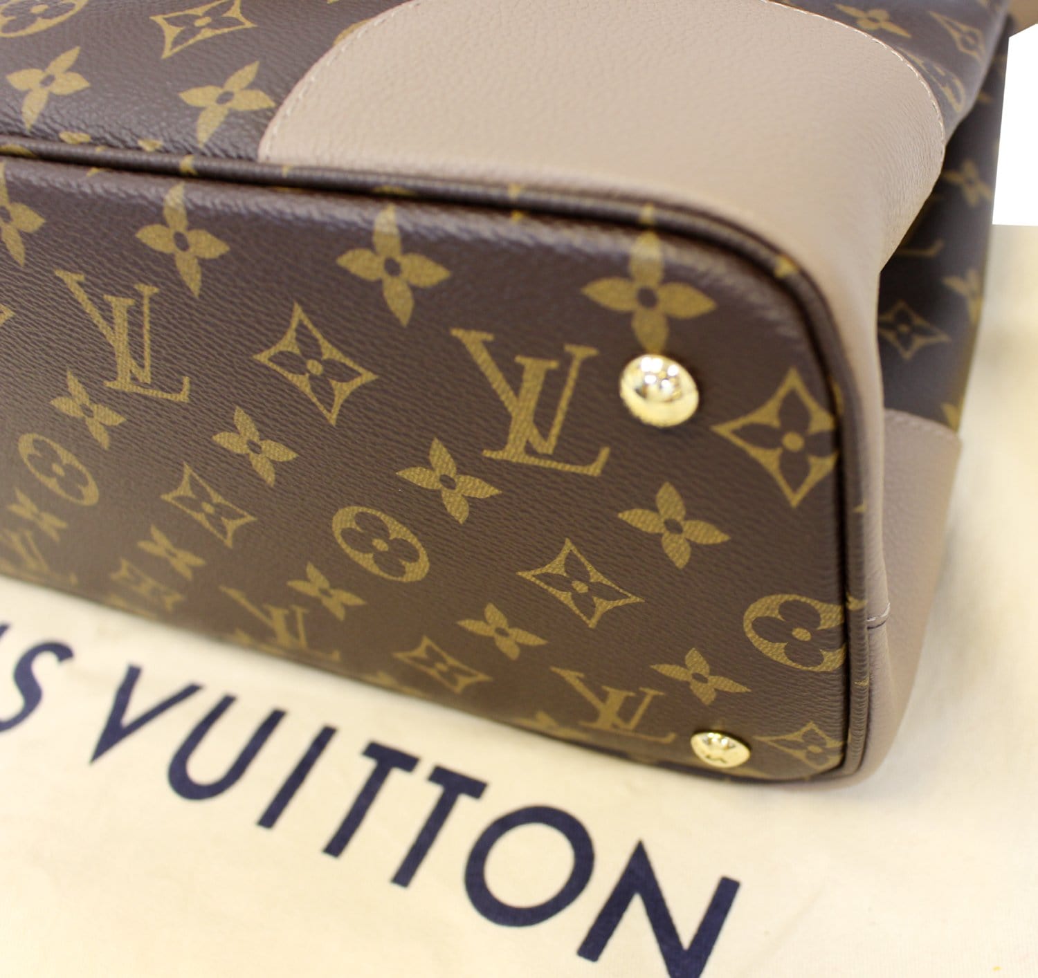Louis Vuitton Flandrin Handbag Monogram Canvas Brown 23612473