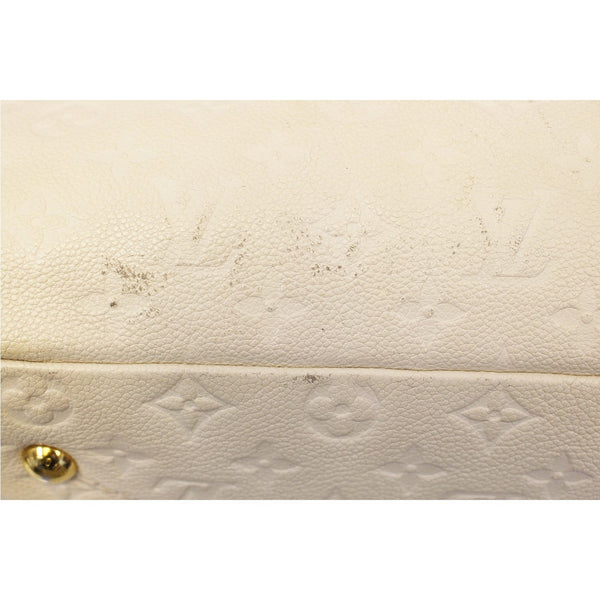 LOUIS VUITTON Artsy MM Empreinte Leather Shoulder Bag Beige-US