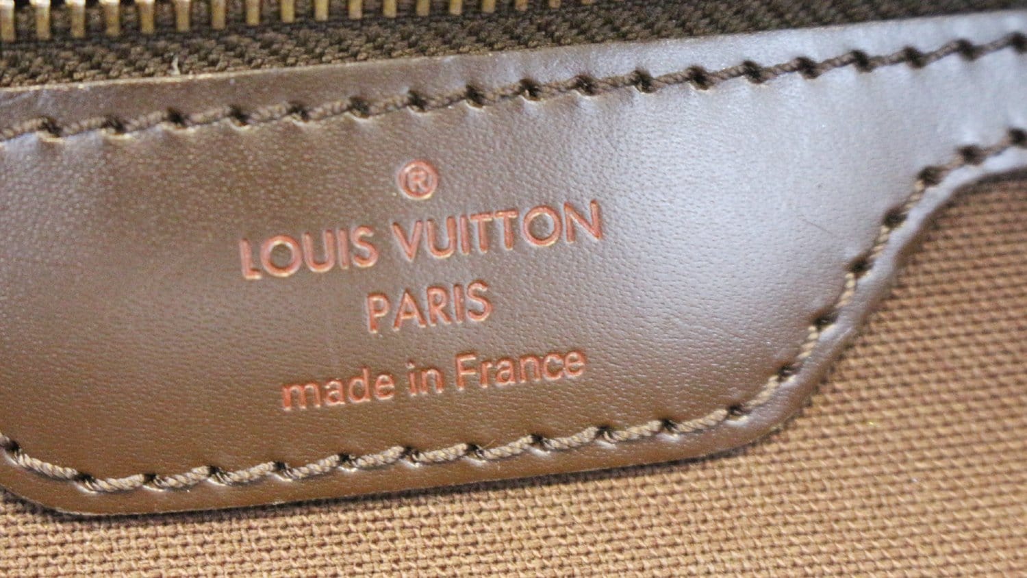 Louis Vuitton Damier Ebene Greenwich PM Travel Bag N41165