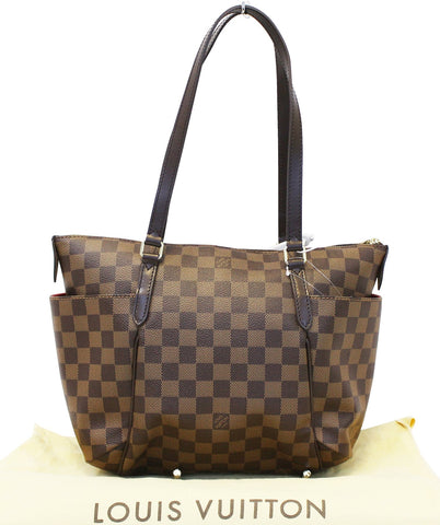 LOUIS VUITTON Damier Ebene Totally PM Shoulder Bag