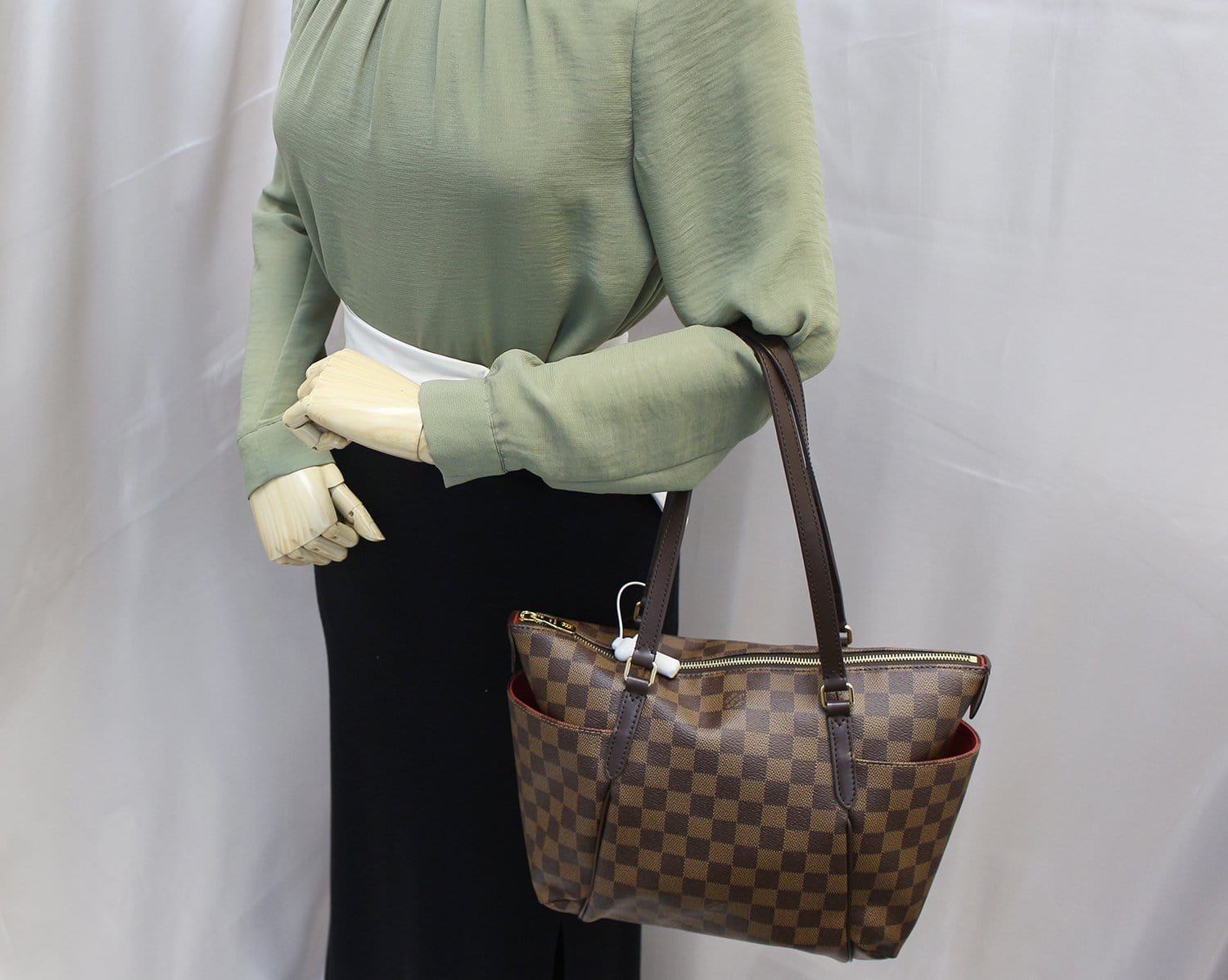 Louis Vuitton 2015 pre-owned Damier Ebene Totally PM Tote Bag
