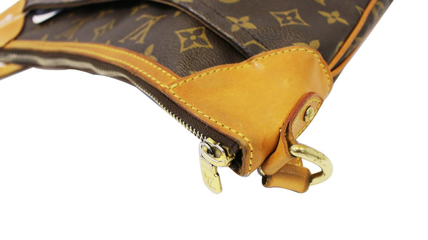 LOUIS VUITTON Monogram Brown Odeon MM Shoulder Bag
