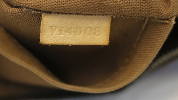 LOUIS VUITTON Monogram Brown Odeon MM Shoulder Bag