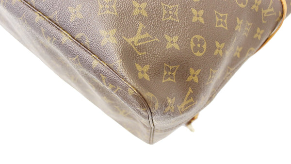 LOUIS VUITTON Monogram Canvas Neverfull GM Brown Tote Bag