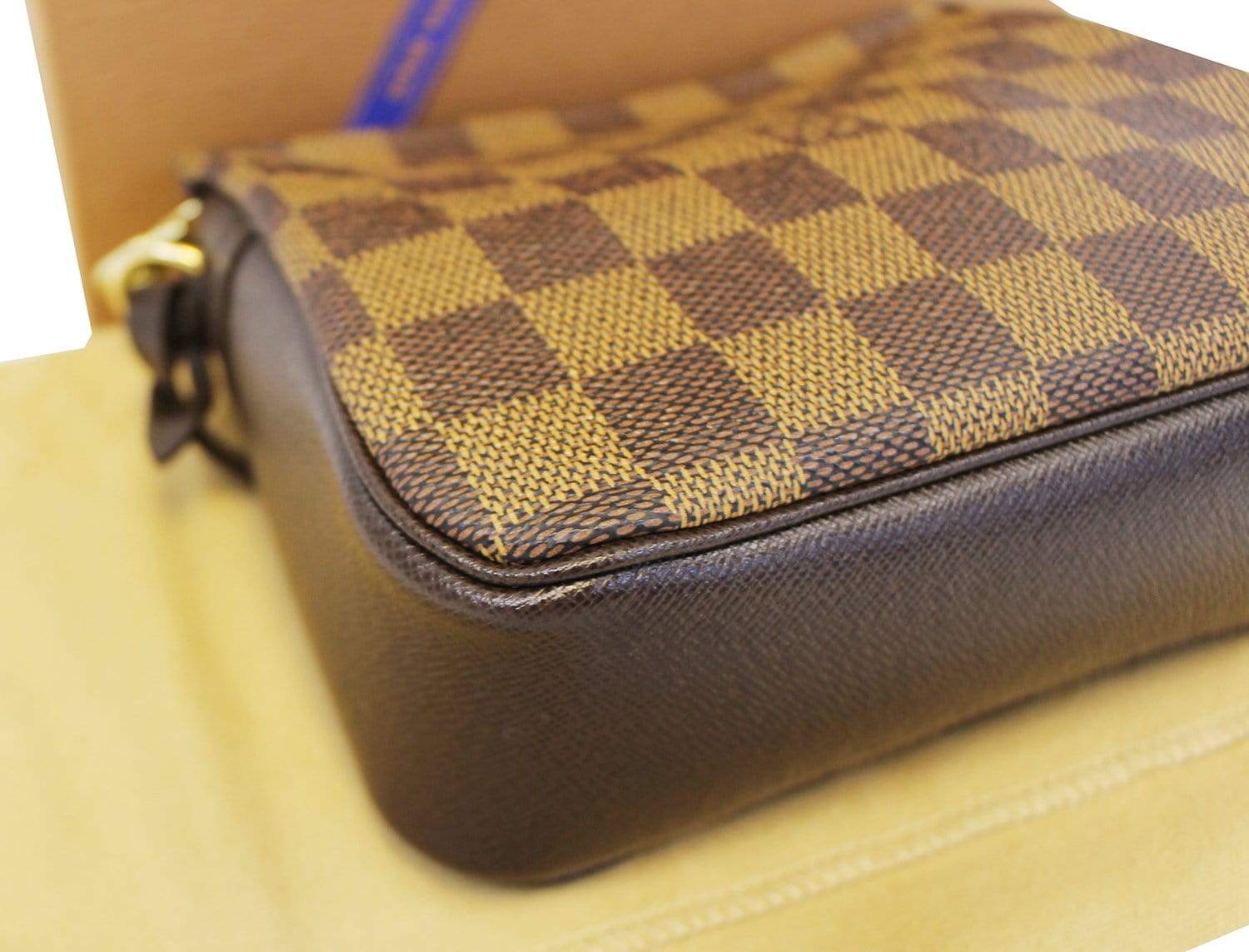 Louis Vuitton Trousse Make Up Bag Damier Brown 21493031