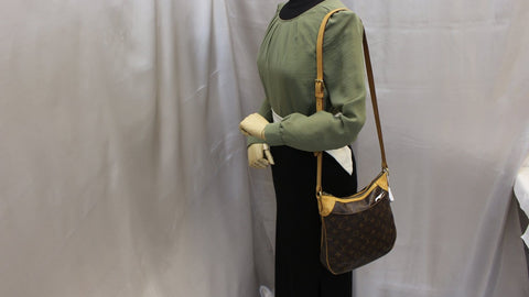 LOUIS VUITTON Monogram Canvas Odeon PM Crossbody Bag