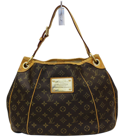 LOUIS VUITTON Monogram Galliera PM Brown Shoulder Handbag