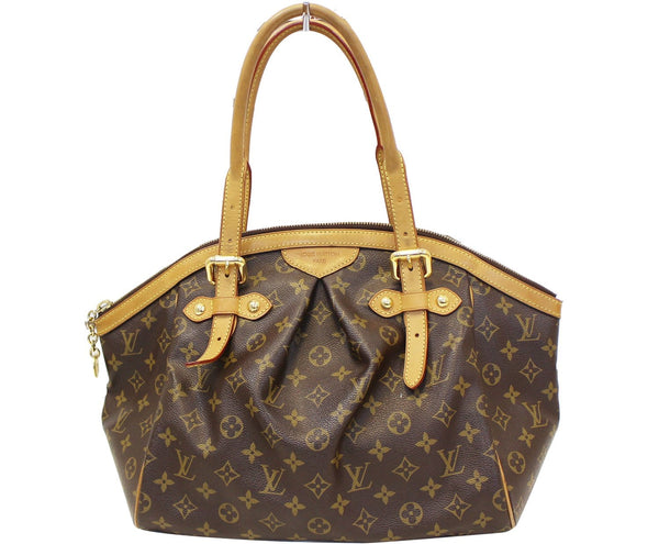 Louis Vuitton Tivoli GM Canvas Brown Shoulder Bag - lv strap