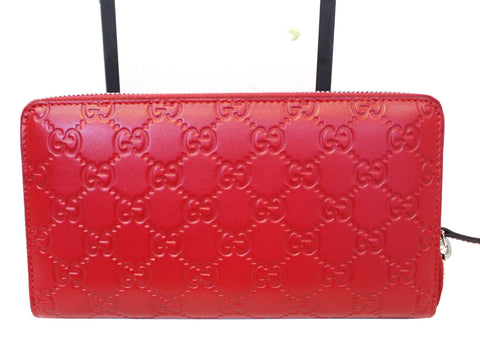 Gucci Signature Continental Guccissima Zip-around Wallet 233194