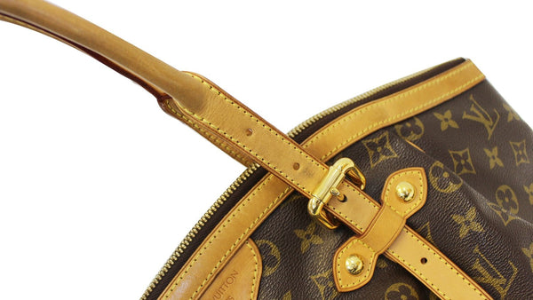 Louis Vuitton Tivoli GM Canvas Shoulder Bag - leather