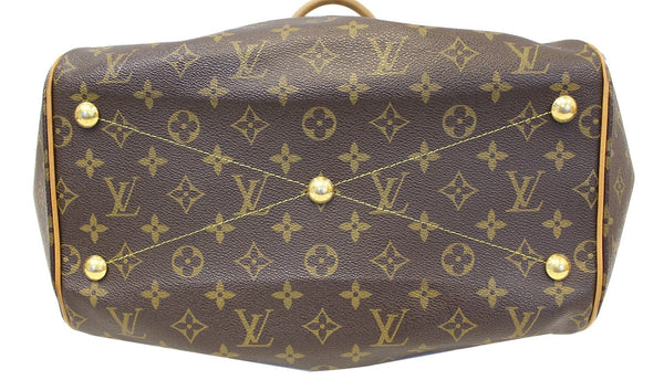 Louis Vuitton Tivoli GM Canvas Shoulder Bag - back view