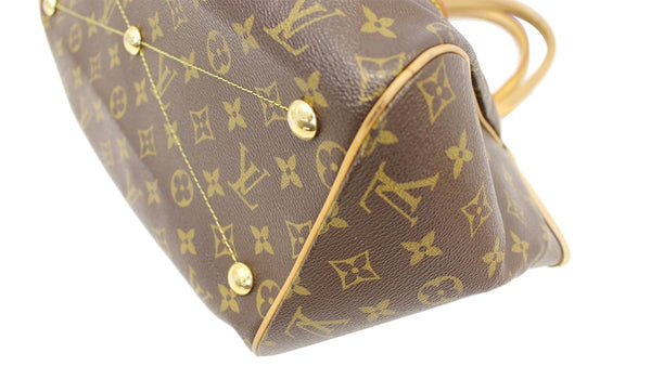 Louis Vuitton Tivoli GM Canvas Shoulder Bag - corner