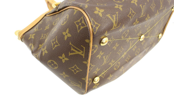 Louis Vuitton Tivoli GM Canvas Shoulder Bag - side view