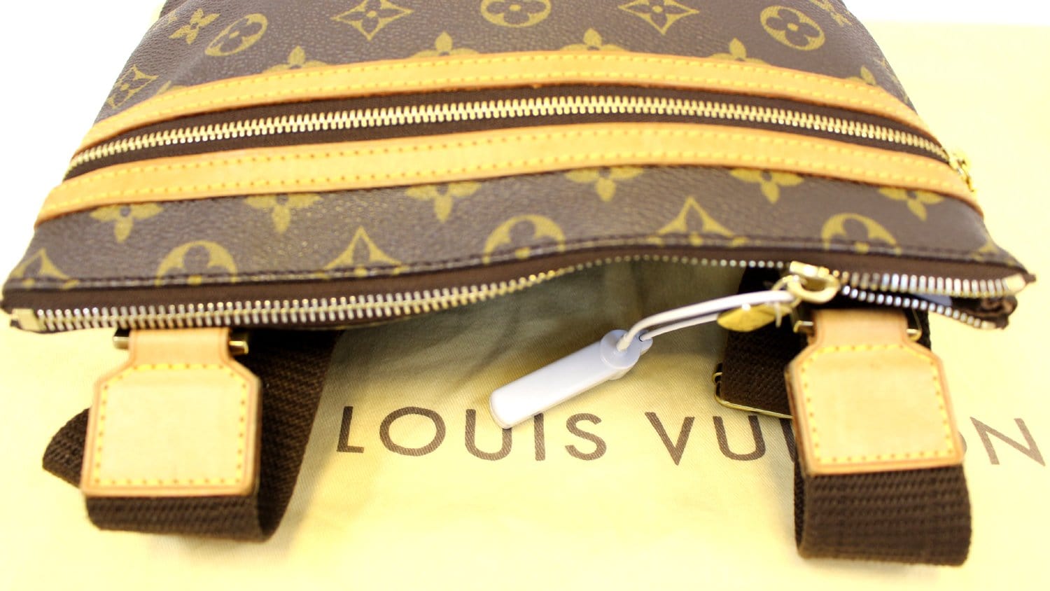 AUTHENTIC Louis Vuitton Monogram Bosphore Pochette PREOWNED (WBA977) – Jj's  Closet, LLC