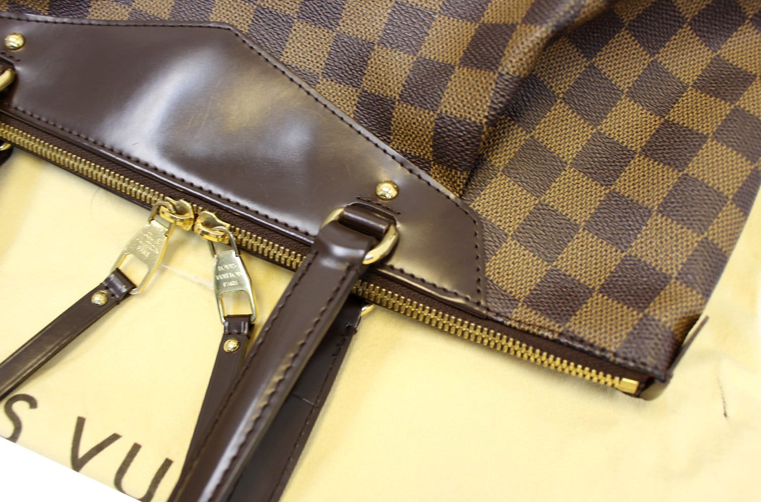 LOUIS VUITTON #42308 Damier Ebene Westminister GM Bag – ALL YOUR BLISS