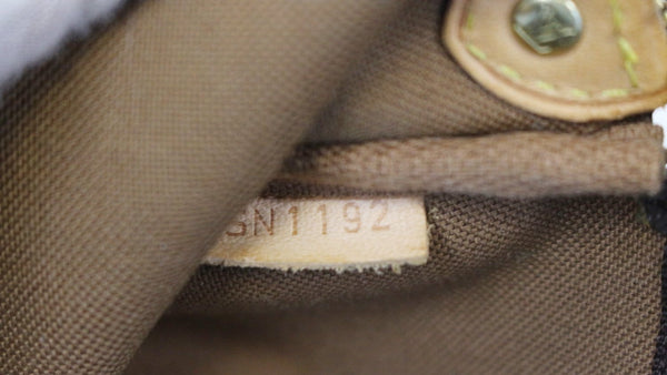 LOUIS VUITTON Monogram Canvas Pochette Eva Clutch Crossbody Bag