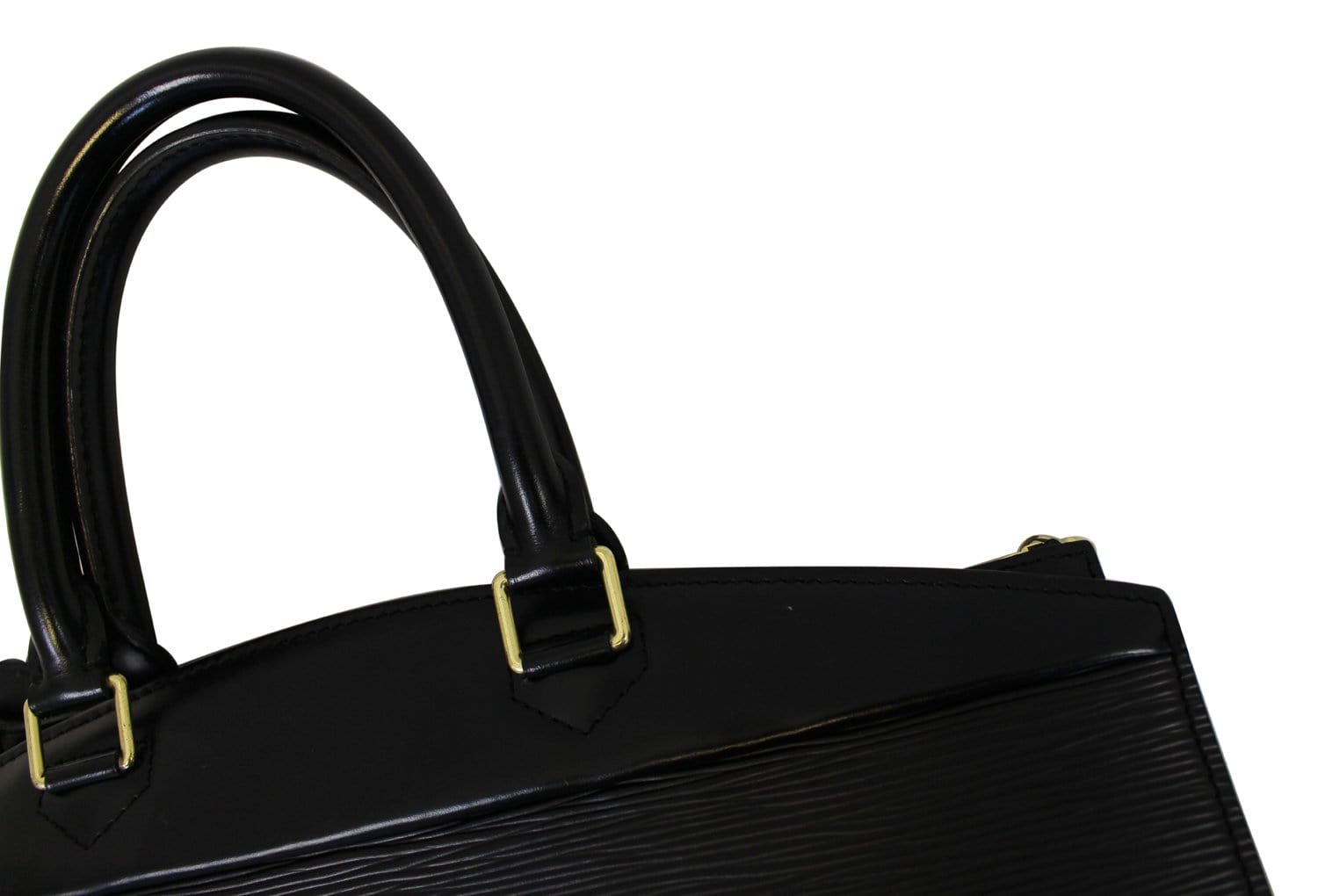 Louis Vuitton Speedy 25 Black EPI Leather Handbag, France 2002. at