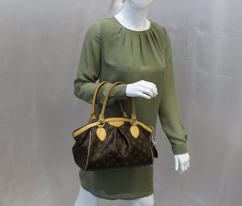 LOUIS VUITTON Monogram Canvas Tivoli PM Satchel Bag