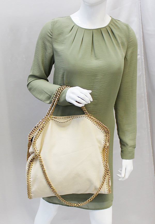 Stella Mccartney Falabella Faux Leather Chain Shoulder Bag