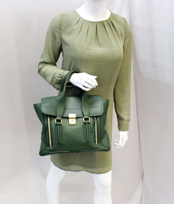 PHILLIP LIM Bag Pashli Green - 3.1 Phillip Lim Tote Bag - Handbags