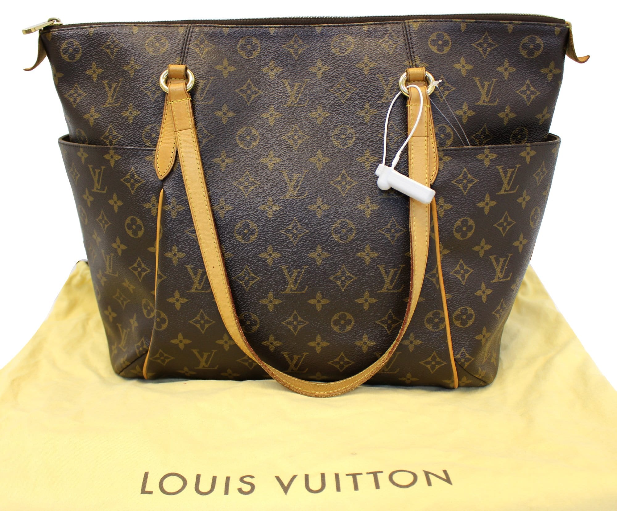 Auth Louis Vuitton Monogram Tote Shoulder Bag Custom Made Special  Item7B120210n"
