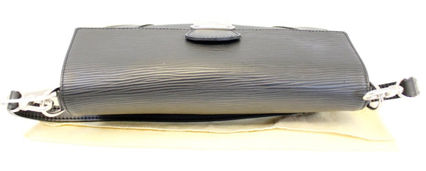 LOUIS VUITTON Black Epi Leather Segur Pochette Bag