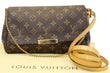 LOUIS VUITTON Monogram Canvas Favorite MM Shoulder Crossbody Bag