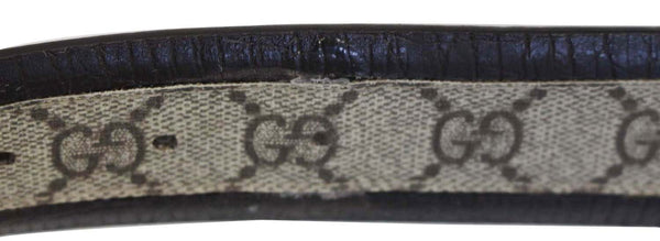 GUCCI Interlocking G Leather Monogram Belt 85/34