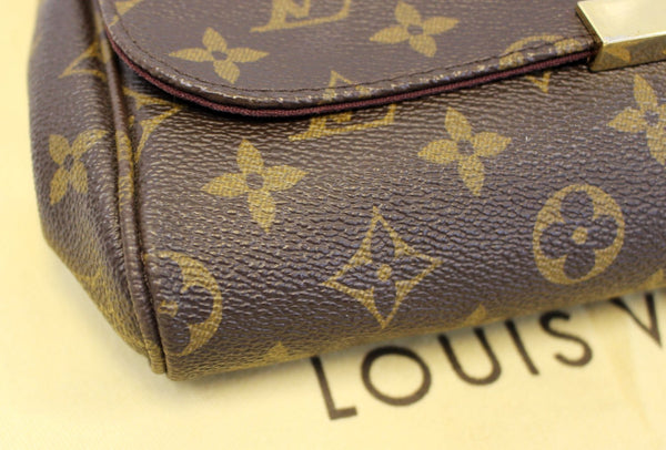 LOUIS VUITTON Monogram Canvas Favorite MM Shoulder Crossbody Bag