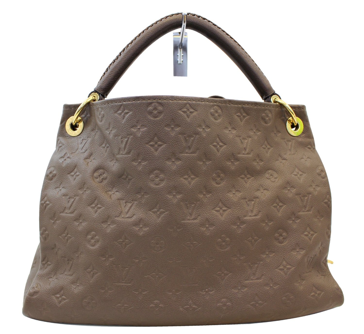 Authentic Louis Vuitton Cuir Ombre Lockit In Dark Gray (anthracite Gray)
