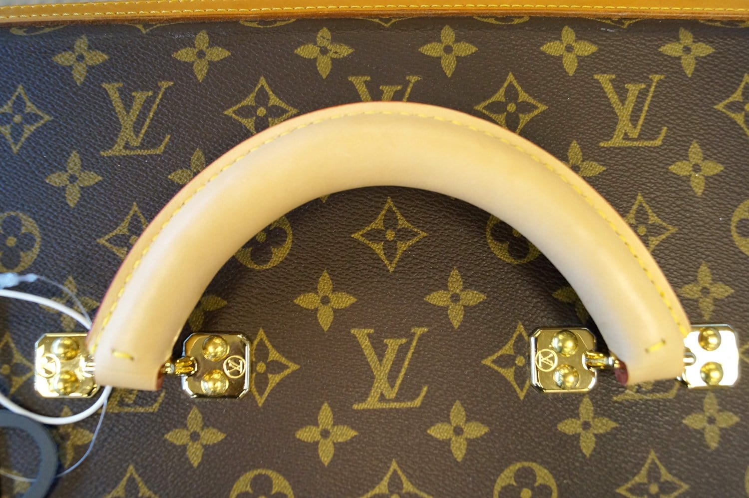 Lot - A Louis Vuitton monogram Pullman soft-sided suitcase 1980s