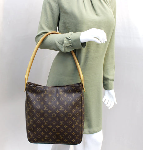 LOUIS VUITTON Monogram Canvas Looping GM Shoulder Bag