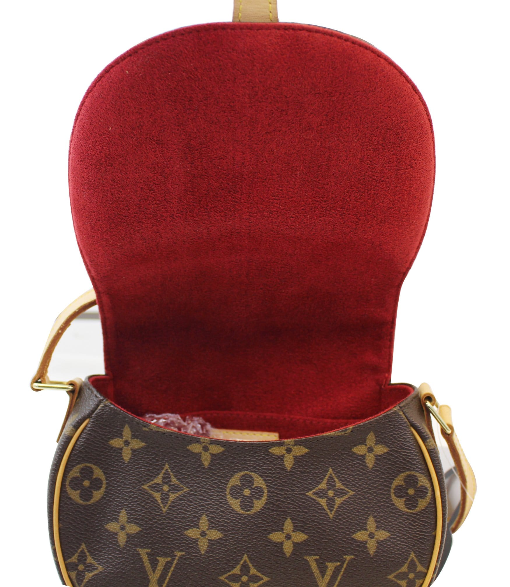 Louis Vuitton Monogram Canvas Tambourin Shoulder Bag (SHF-8M07BX)