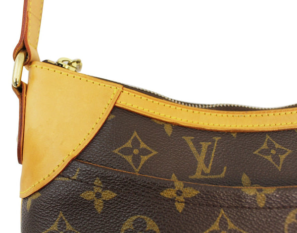LOUIS VUITTON Monogram Brown Odeon MM Shoulder Bag