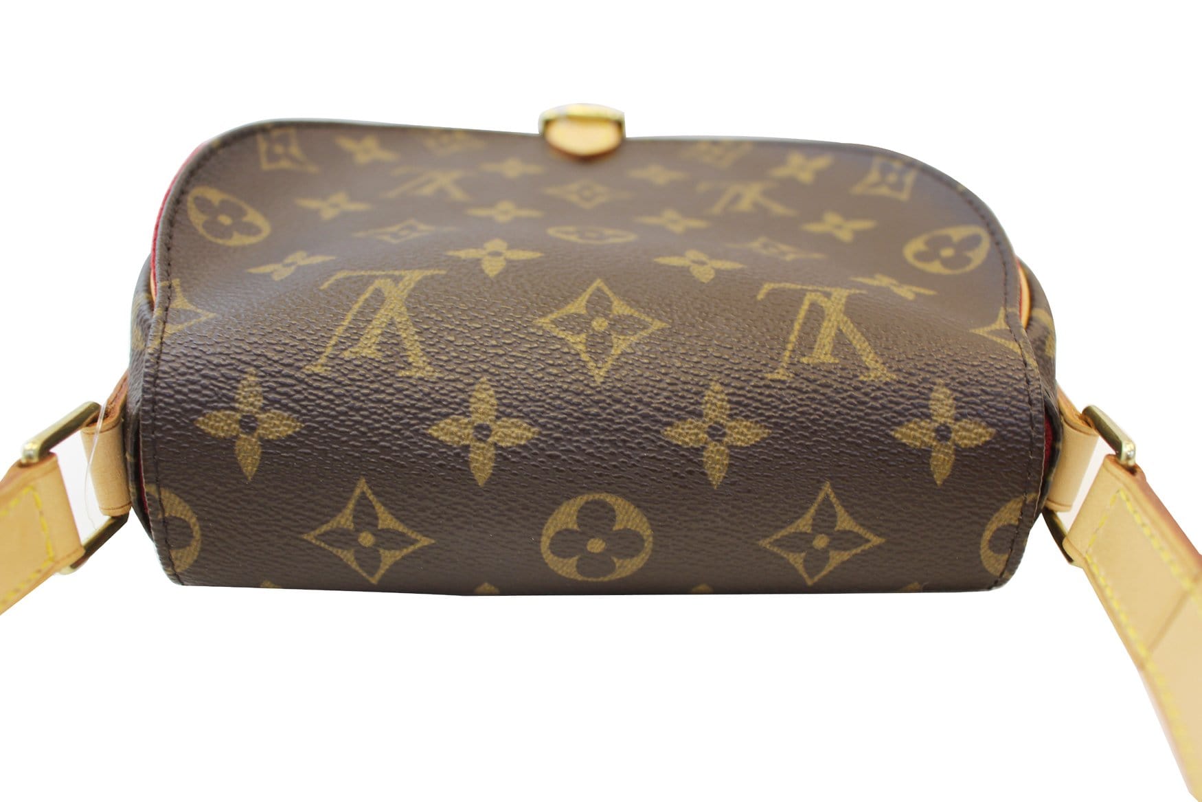 Louis Vuitton Ultra Rare Vintage Monogram Tambourin Shoulder Bag 4LV93