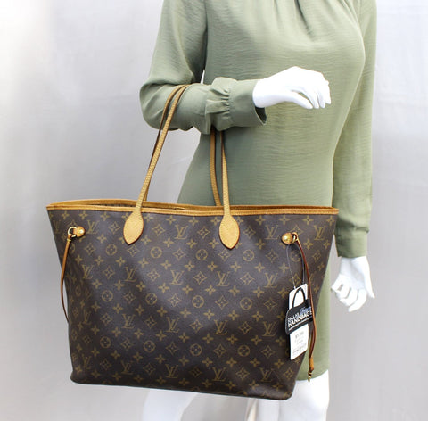 LOUIS VUITTON Monogram Canvas Neverfull GM Tote Bag