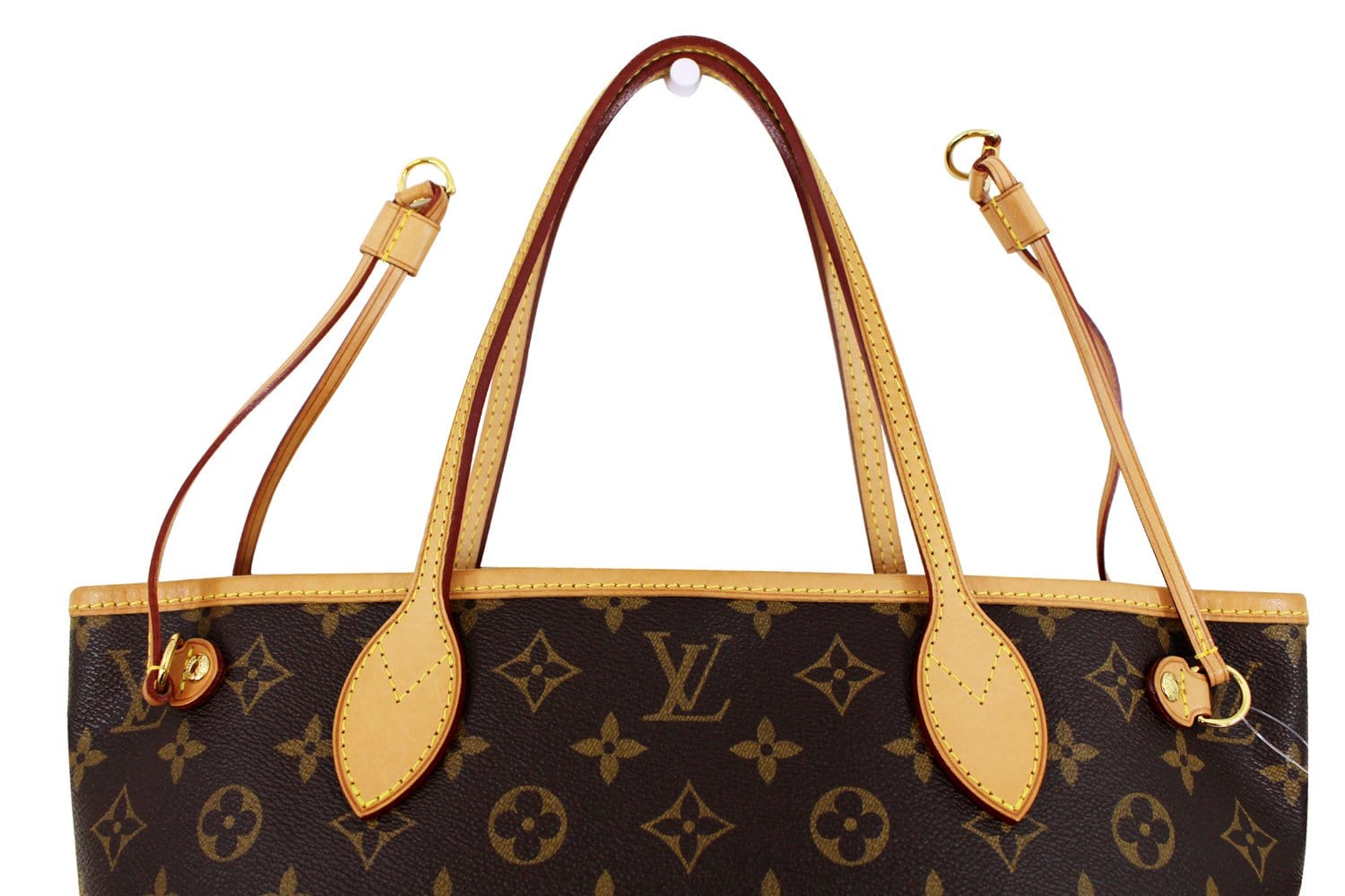 Louis Vuitton - 2021 Pre-Owned Neverfull PM Tote Bag - Women - Pvc - One Size - Brown