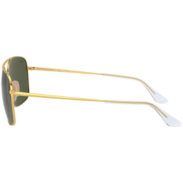Ray-Ban Sunglasses RB3611 001/31 60 Gold Frame Green Lens