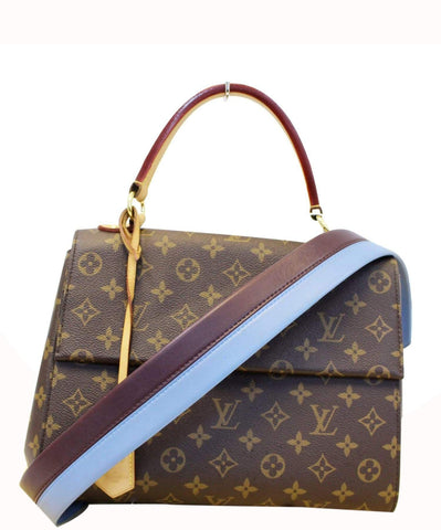 LOUIS VUITTON Monogram Canvas Cluny MM Shoulder Bag