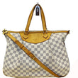 LOUIS VUITTON Damier Azur Siracusa GM Shoulder Handbag