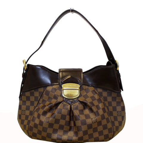LOUIS VUITTON Sistina MM Damier Ebene Shoulder Bag