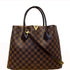 LOUIS VUITTON Kensington Damier Ebene Shoulder Handbag