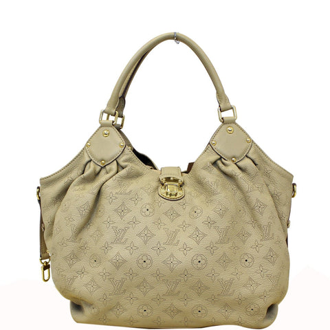 LOUIS VUITTON Mahina L Monogram Leather Shoulder Bag