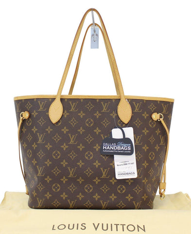 LOUIS VUITTON Monogram Canvas Neverfull MM Tote Bag