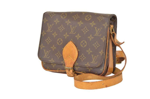 LOUIS VUITTON Monogram Cartouchiere Mm Shoulder Bag