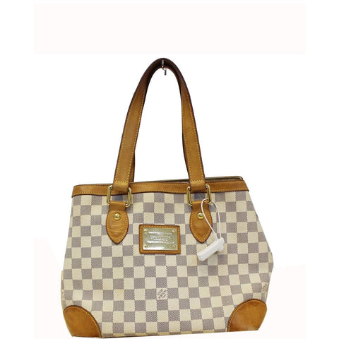 LOUIS VUITTON Damier Azur Hampstead PM Shoulder Bag - Sale
